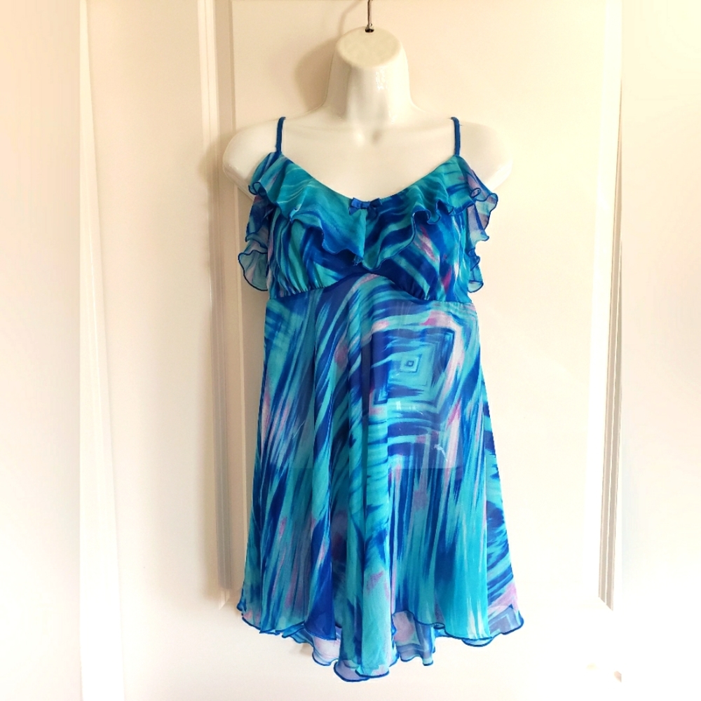 Sheer night gown